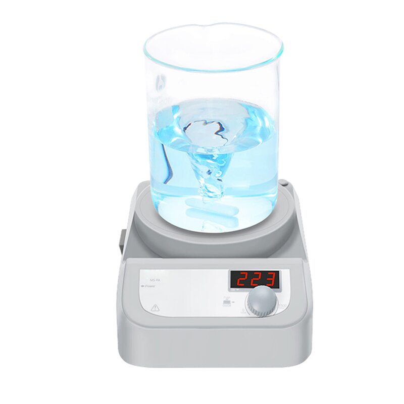 Electric Mixer Factory - OEM/ODM IKEME Cheap Lab Electric Heating Magnetic Stirrer Small Laboratory