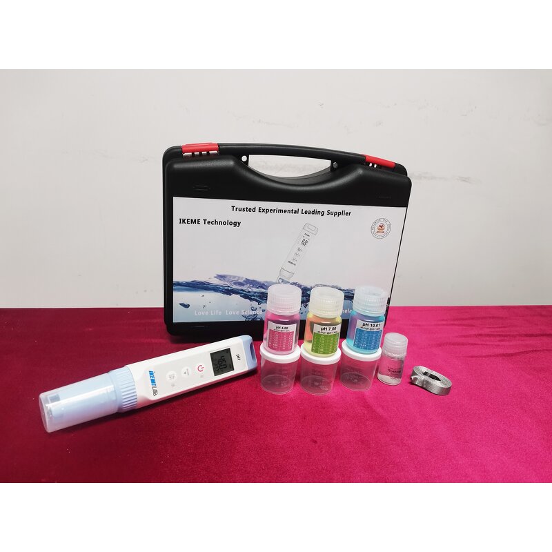 Waterproof Pen Ph Meter Factory - OEM/ODM IKEME Hot Selling 7 in 1 Tds Ec Ph Salinity Temp
