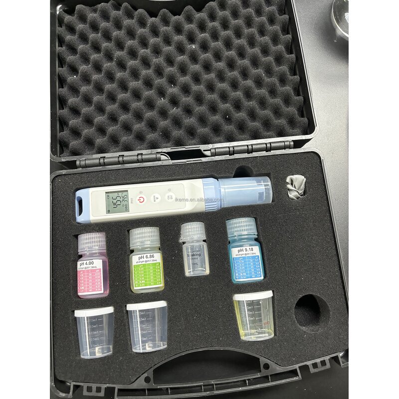 Multi-parameter Water Tester Manufacturer - OEM/ODM IKEME 5-in1 High Accurate Ph Tds Ec Salt