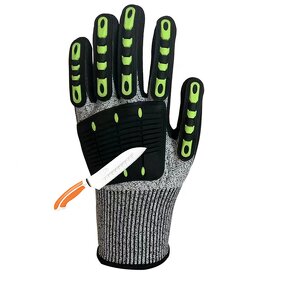 Mechanical Protective Gloves Supplier - High Quality Level 5 HPPE Anti-Impact