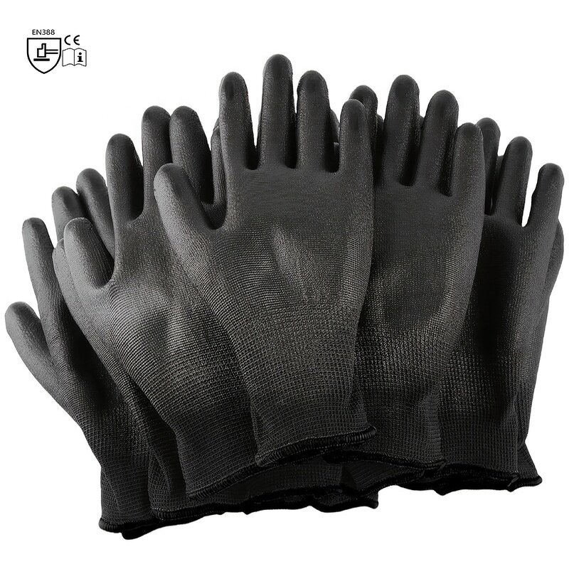 Safety Gloves Manufacturer - High Quality PU Coated Excellent Grasping Construction