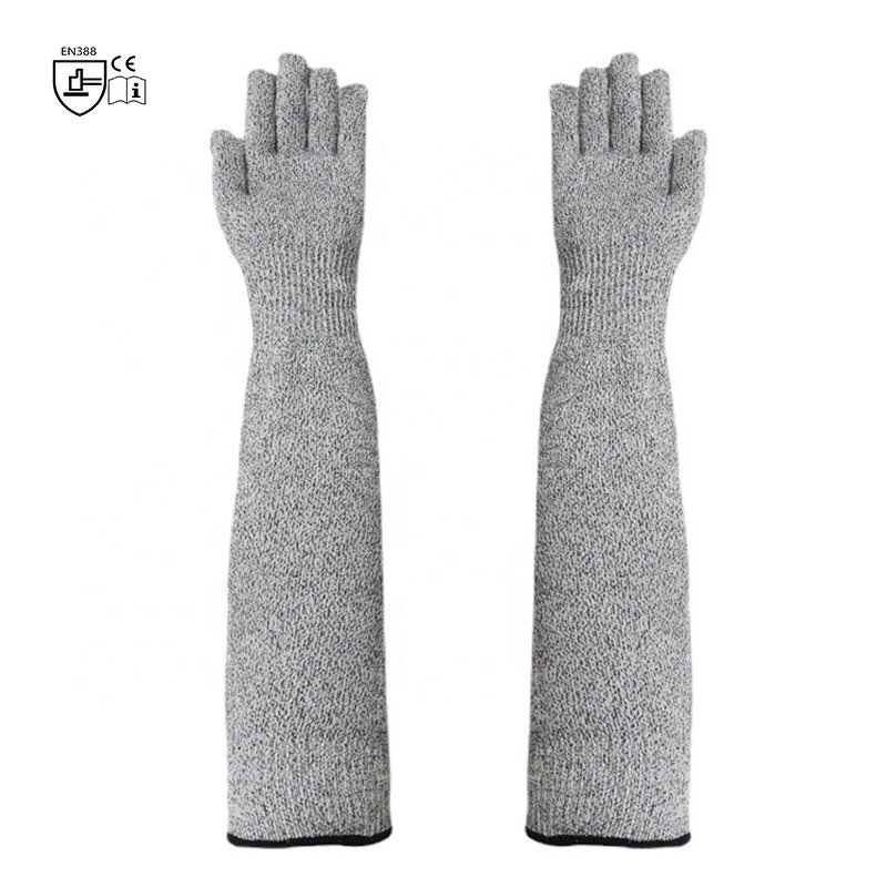 Men's Safety Gloves Manufacturer - Factory Direct Custom Red Cotton Thick Nylon