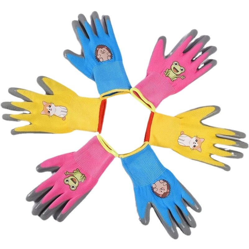 Children Safety Gloves Manufacturer - High Quality Full Textured Non-Slip Anti