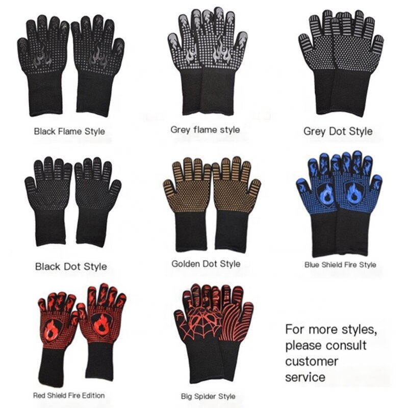 Safety Gloves Supplier - Factory Wholesale for Cooking Barbecue Flame Retardant