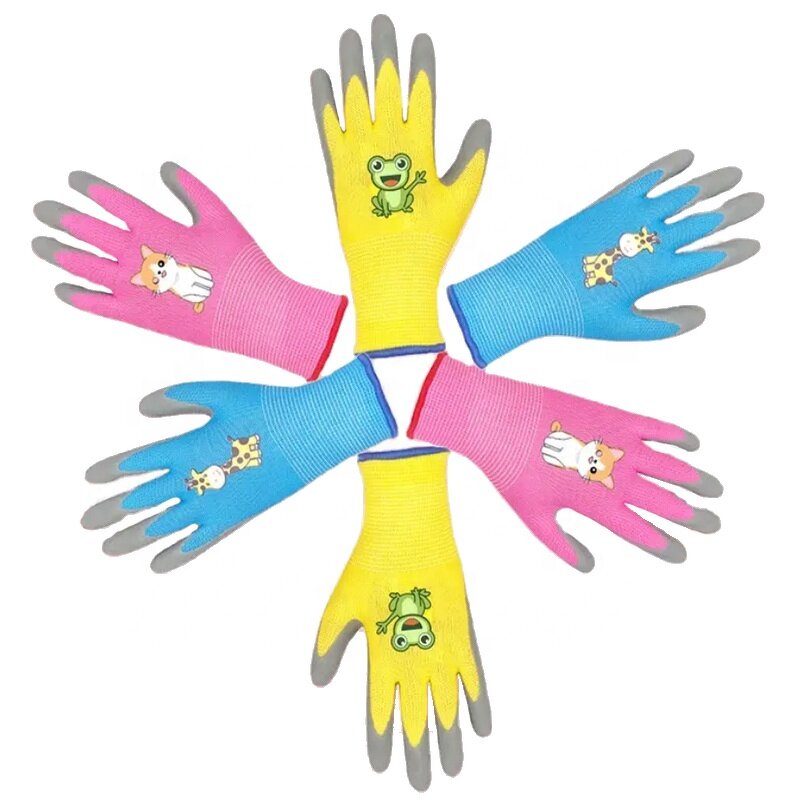 Safety Gloves Supplier - High Quality Waterproof Latex for Children Non-Slip