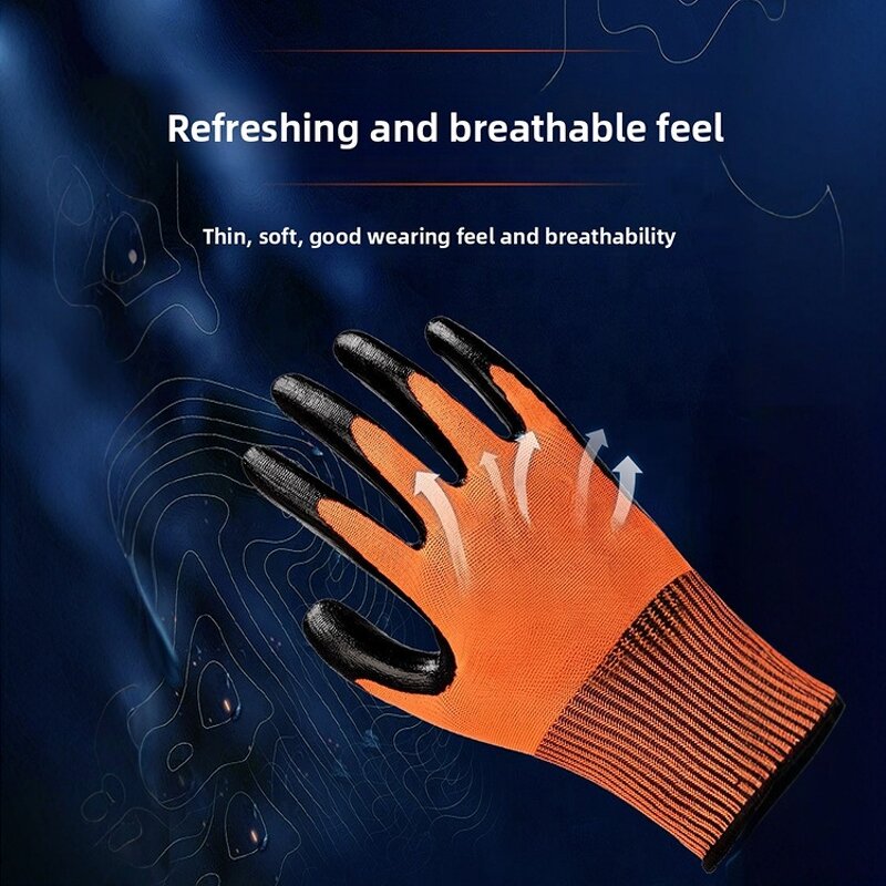 Safety Gloves Manufacturer - Factory Wholesale Nitrile Coated Touch Screen