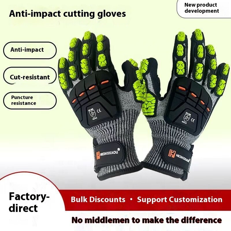 Safety Gloves Supplier - High Quality 5-Level Anti-Cutting Silicone Rubber