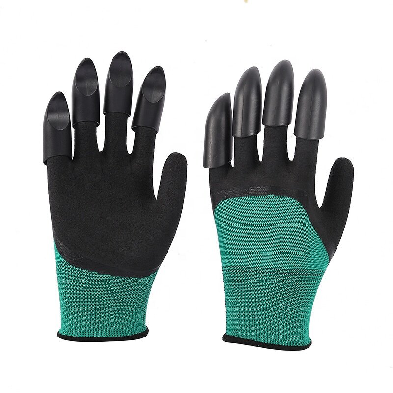 Protective Gloves Supplier - Latex for Garden Planting Fingertip Claws Waterproof