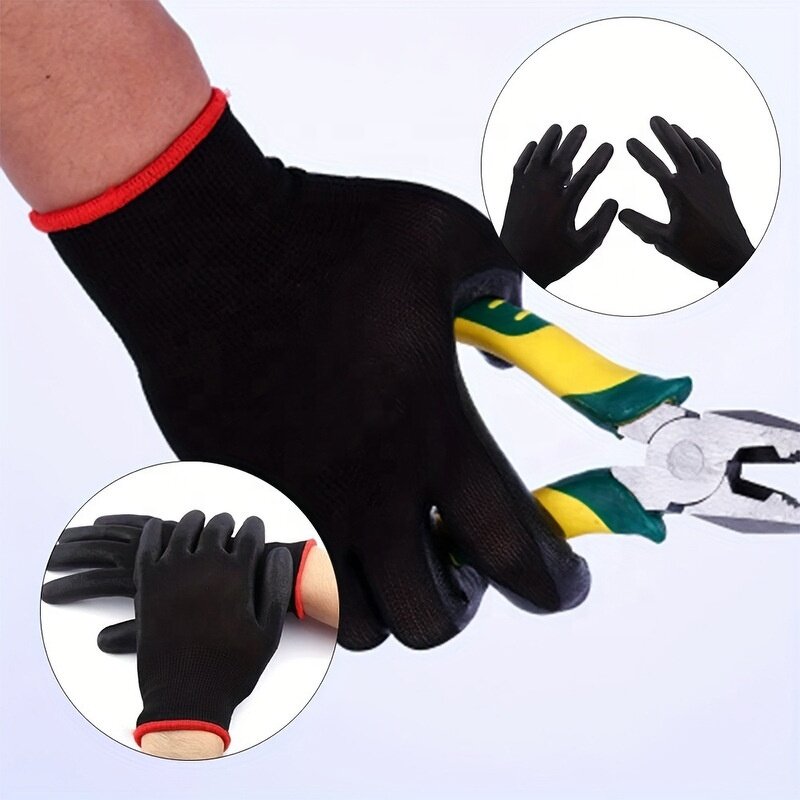 Safety Gloves Manufacturer - High Quality PU Coated Excellent Grasping Construction