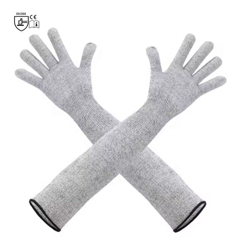 Men's Safety Gloves Manufacturer - Factory Direct Custom Red Cotton Thick Nylon