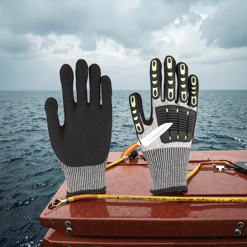 TPR Gloves Supplier - Factory Wholesale Construction Industrial Machinery Work