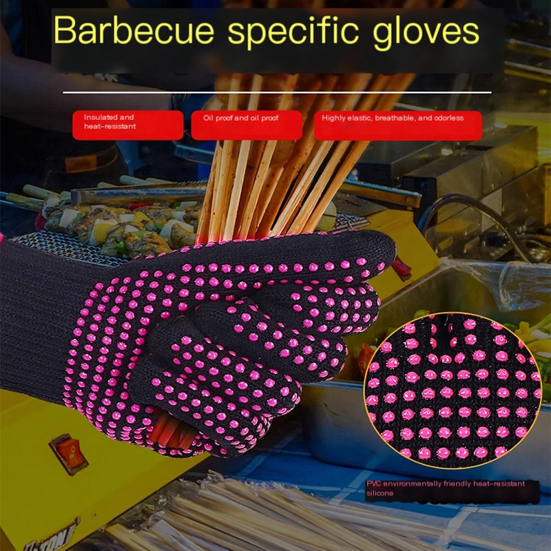 Flame Retardant Gloves Manufacturer - High Quality Silicone Barbecue Heat-Resistant