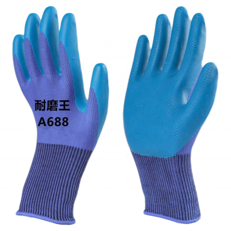 Latex Safety Gloves Manufacturer - High Quality Thick Non-Slip Grip Construction