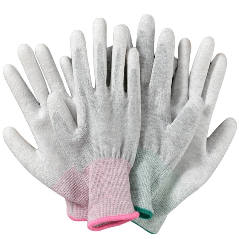 Anti-Static Work Gloves Supplier - High Quality with Carbon Fiber Touch Screen