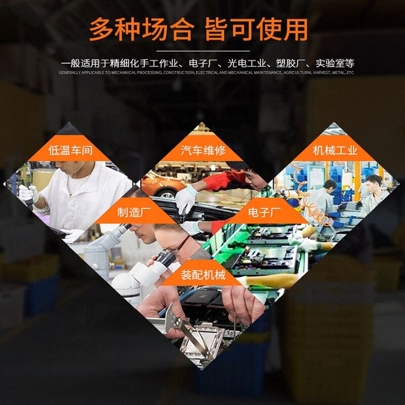 Safety Gloves Supplier - High Quality 13-Needle Black PU Palm Excellent Grip