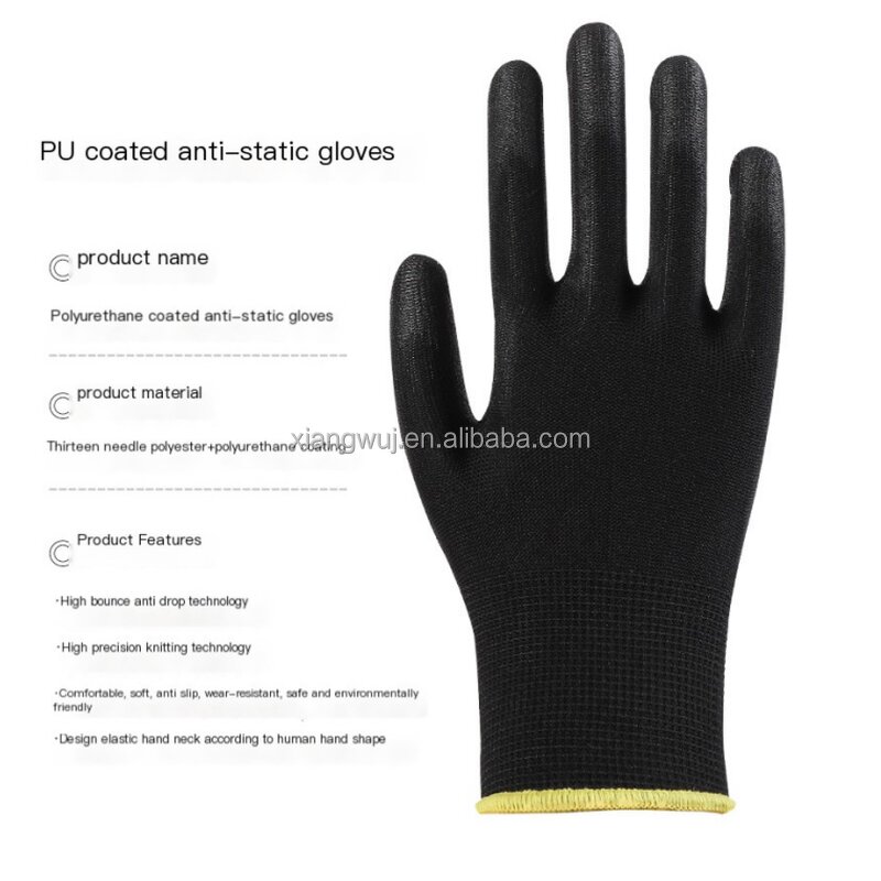 Industrial Work Gloves Manufacturer - High Quality Men's Wear-Resistant Non-Slip