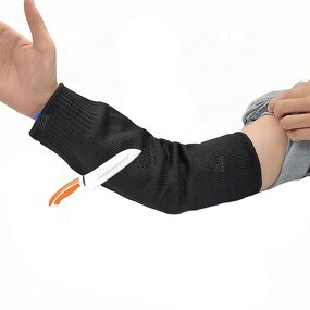 Safety Arm Protector Supplier - Made in China Black 5-Grade Anti-Cutting Safety