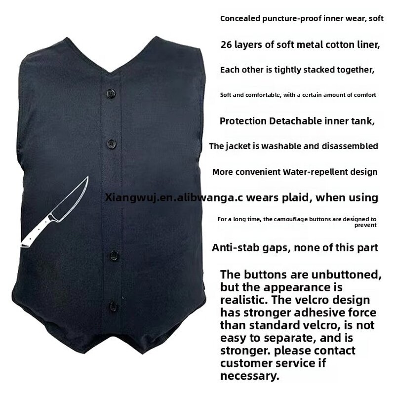 Safety Clothing Manufacturer - High Quality Cut-Proof Men's Long Sleeve T-shirt