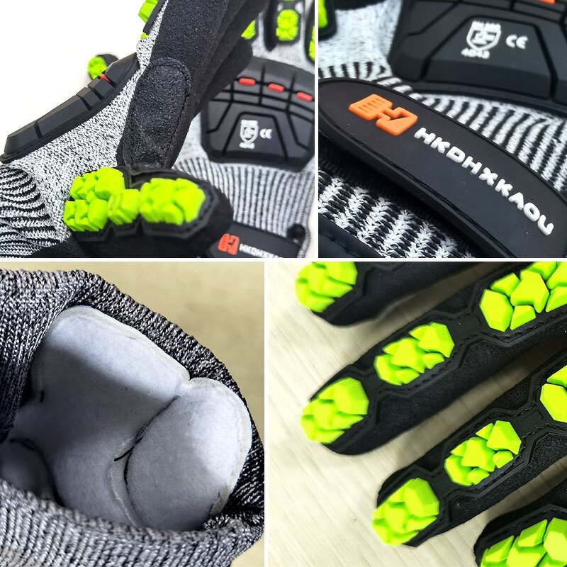 Safety Gloves Supplier - High Quality 5-Level Anti-Cutting Silicone Rubber