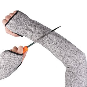 Safety Sleeve Supplier - High Quality 5 Glass Fiber Anti-Cutting 45cm Archery