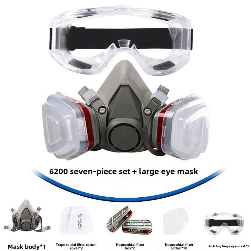 Respirator Mask Manufacturer - 6200 Reusable Outdoor Half Mask Silicone