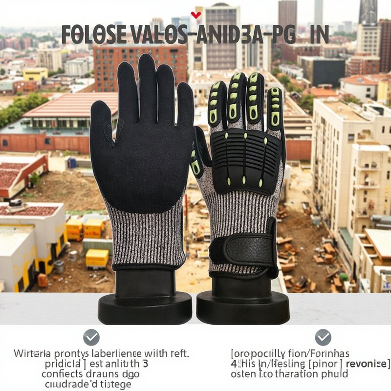Anti-Impact Gloves Manufacturer - High Quality Spot TPR Heavy Industrial Oil