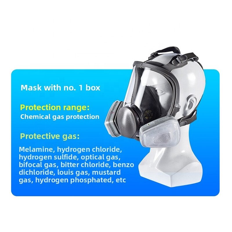 Gas Mask Manufacturer - Hot-Selling New 6800 Full-Face Silicope Tape Filter