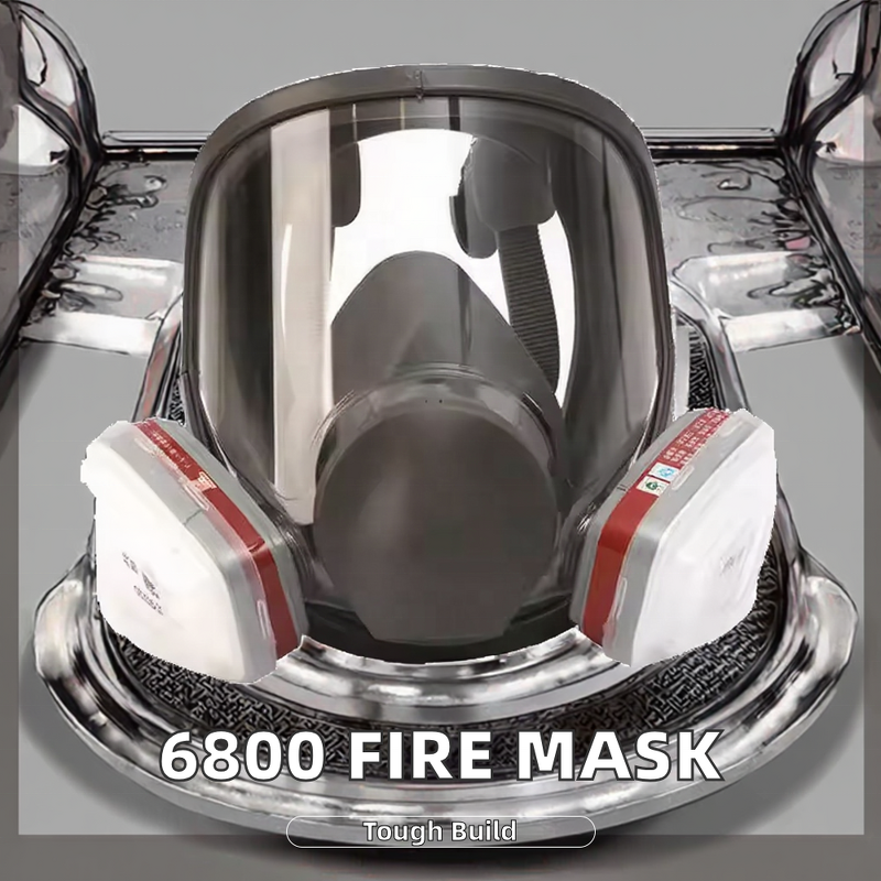 Gas Mask Manufacturer - High Quality 6800 Full Face Silicone with Filter