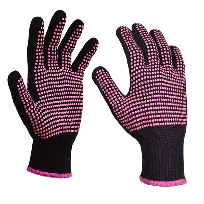 Silicone Safety Gloves Manufacturer - High Quality Double-Sided Soft Dotted Texture
