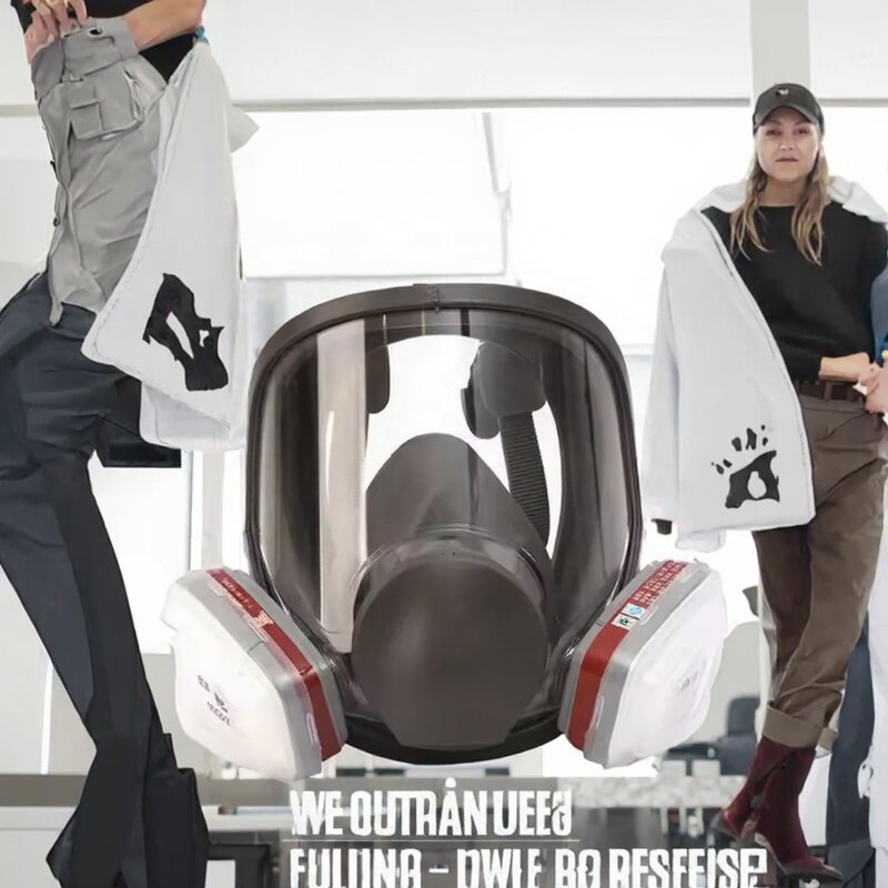 Gas Mask Manufacturer - High Quality 6800 Full Face Silicone with Filter