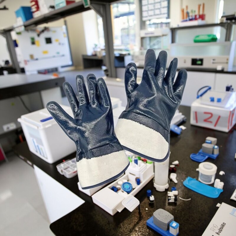 Nitrile Safety Gloves Manufacturer - Factory Wholesale Chemical Corrosion Resistant