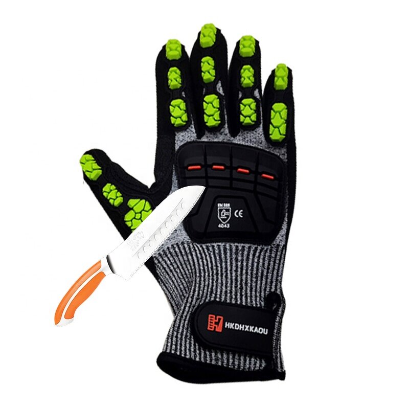 Safety Gloves Supplier - High Quality 5-Level Anti-Cutting Silicone Rubber
