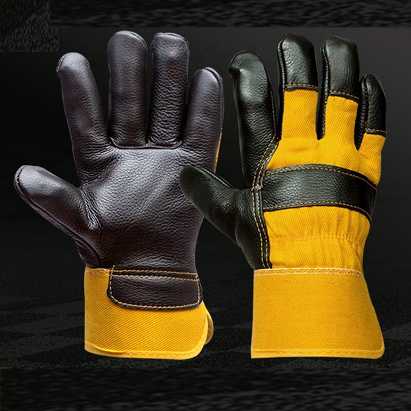 Work Safety Gloves Manufacturer - High Quality Kraft Anti-Static Heat Resistant