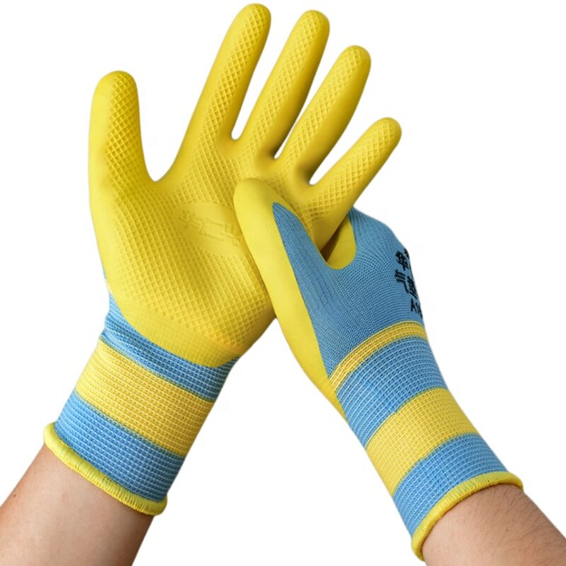 Work Gloves Supplier - High Quality Heavy Non-Slip Factory Latex Wear-Resistant