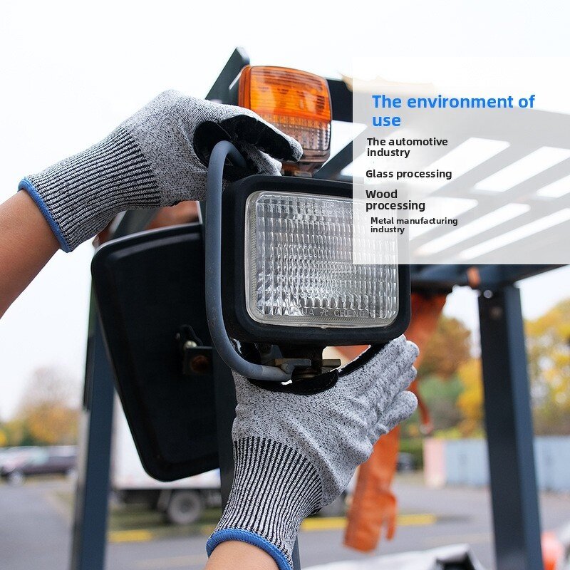 Protective Gloves Supplier - High Quality Grade 5 HPPE 13-Pin Anti-Cut Anti