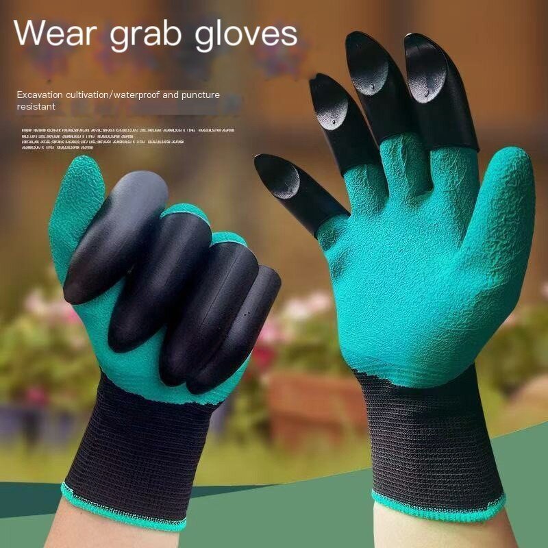 Garden Gloves Supplier - Original High Quality Anti-Puncture with Claws Safety