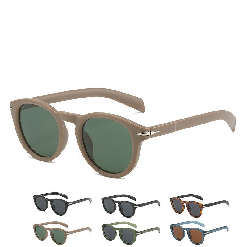 Polarized Sunglasses Factory - OEM/ODM New Retro Trendy British Round Frame for Sun protection