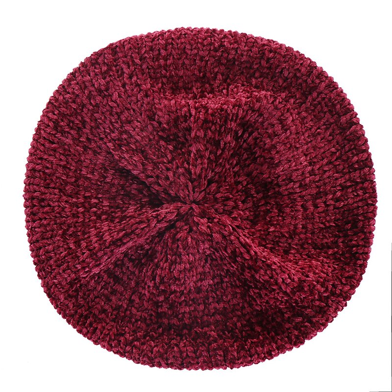 Knitted Beret Manufacturer - OEM/ODM New European American Women Fashionable Casual Hat