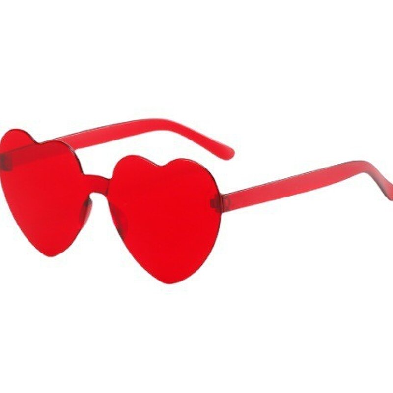Jelly Sunglasses Manufacturer - OEM/ODM European American Women Street Photography Peach Heart Cute