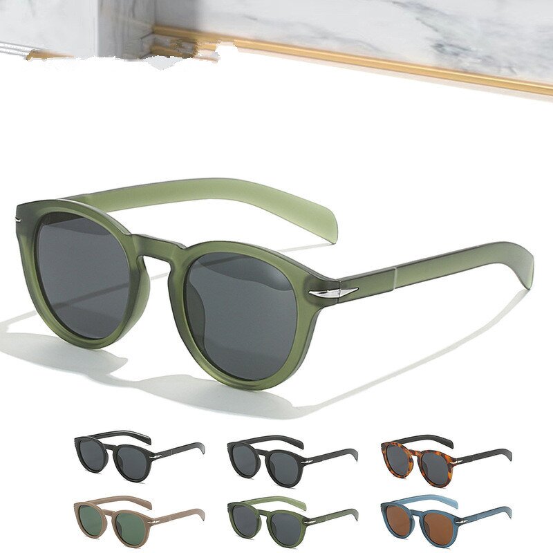 Polarized Sunglasses Factory - OEM/ODM New Retro Trendy British Round Frame for Sun protection