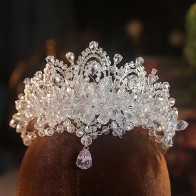 Bridal Crown Factory - OEM/ODM European American Fashion Temperament Princess Style Headpiece
