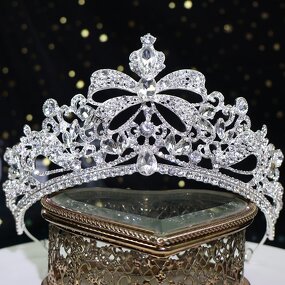 Princess Crown Manufacturer - OEM/ODM European American Fashion Temperament Princess Style Bridal
