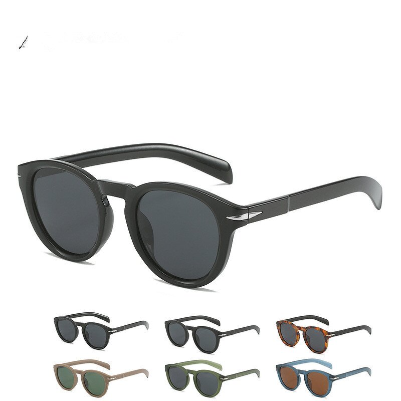 Polarized Sunglasses Factory - OEM/ODM New Retro Trendy British Round Frame for Sun protection