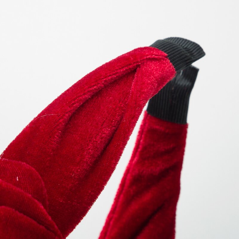 Headband Manufacturer - OEM/ODM Creative Korean Multi-Layered Velvet Floral Large Flower