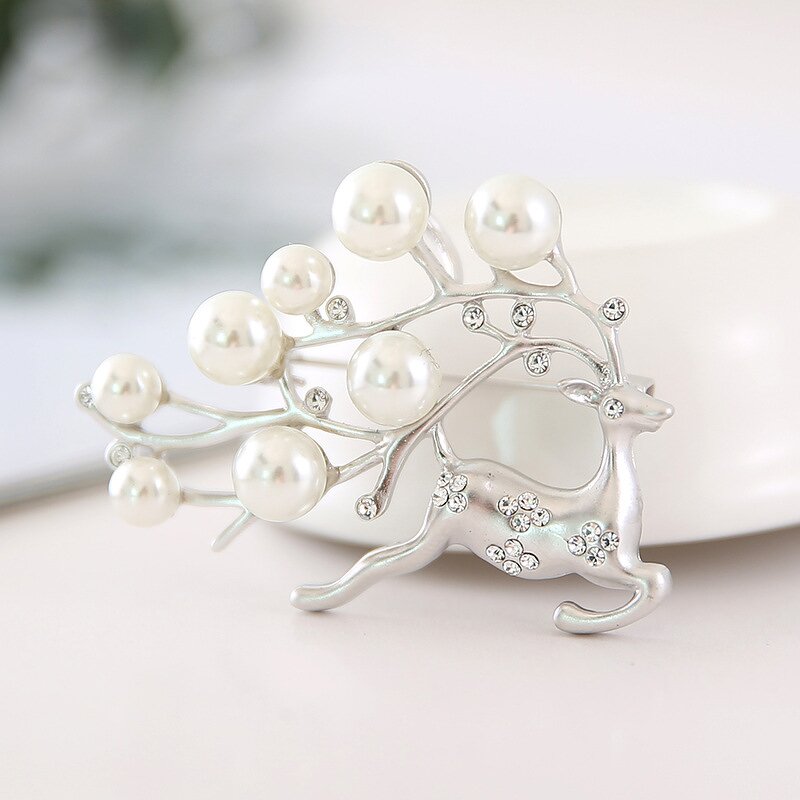 Animal Brooch Factory - OEM/ODM European American Women Fashionable High-end Diamond studded