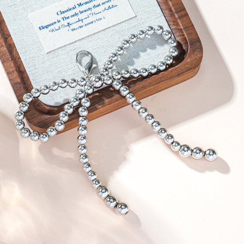 Pearl Bow Pendant Manufacturer - OEM/ODM European American New Minimalist High-end Decorative