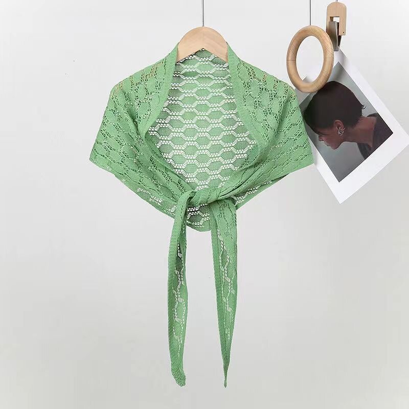 Knitted Shawl Manufacturer - OEM/ODM Spring Summer Women Fashionable Thin Versatile Outdoor Small