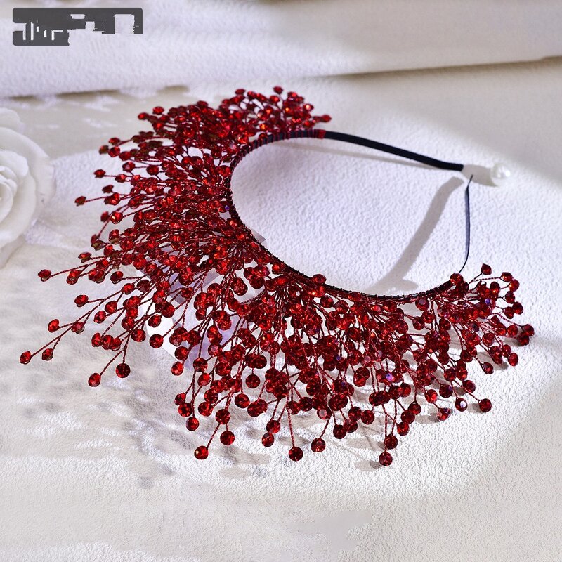 Bridal Crown Manufacturer - OEM/ODM European American Fashion Crown Hair Strap Luxury Princess