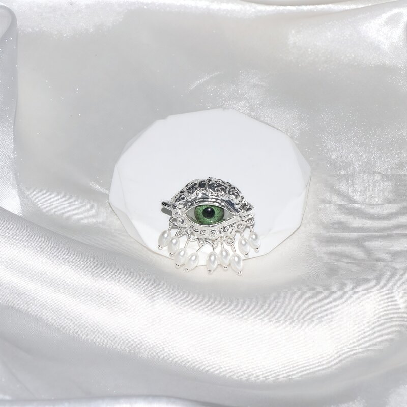 Open Ring Factory - OEM/ODM European American High-end Light Luxury Pearl Tassel