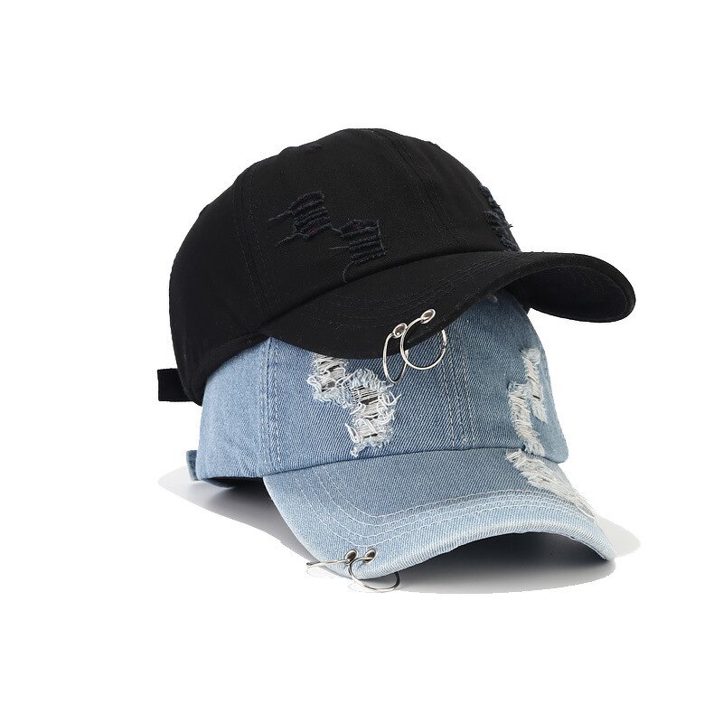 Denim Baseball Cap Manufacturer - OEM/ODM Fashion Adjustable Vintage Washed Hip Hop Hat